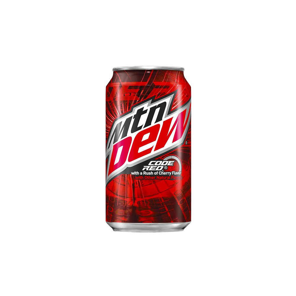 Mountain Dew Code Red Cherry Can - 355ml